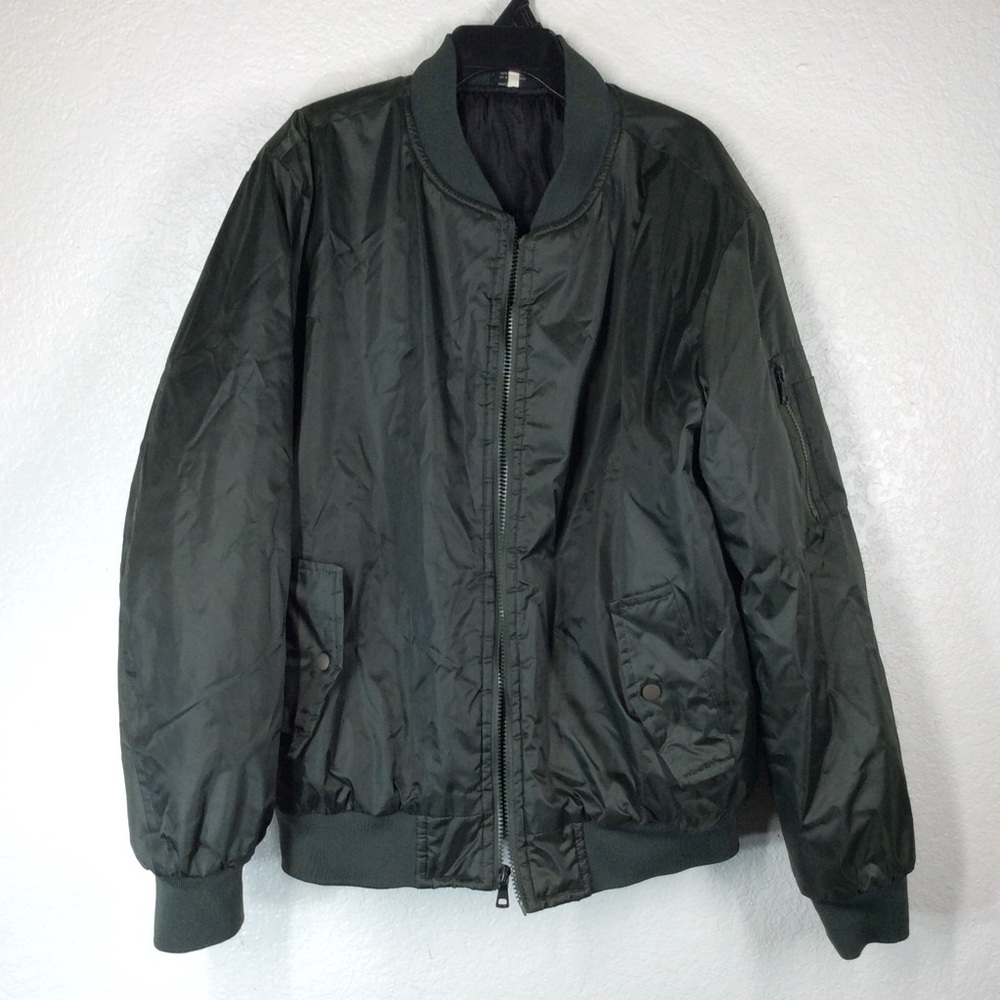 ORIGINAL DELUXE S Green Bomber Jacket